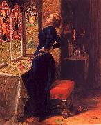 Sir John Everett Millais Mariana oil painting on canvas